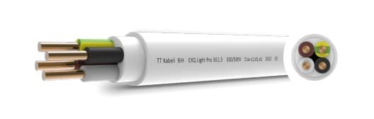 TT CABLES - Asennuskaapeli-HF - EXQ Light Pro 3x2,5 S PK250 Cca