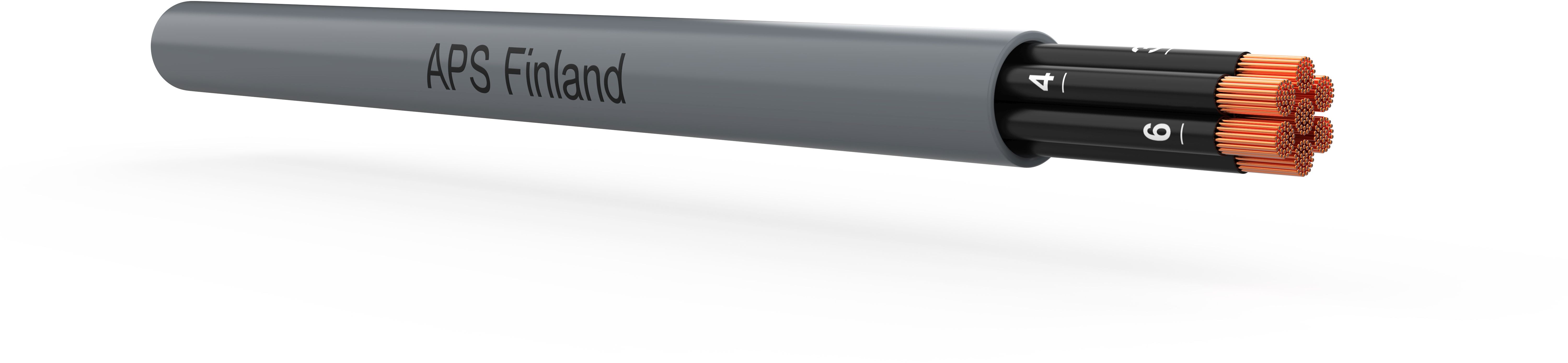 APS - Ohjauskaapeli taipuisa - C-Flex YSLY-OZ 4x0,75 K500