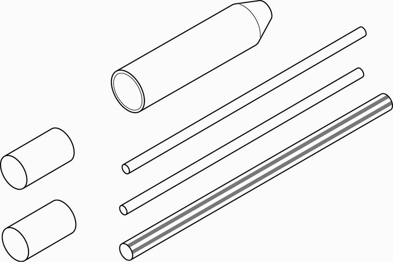 RAYCHEM - Sisältää loppupäätteen - T2KLP RASIA PÄÄTE U-RD-ACC-CE