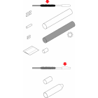RAYCHEM - Sisältää loppupäätteen - JLP JATKOS KYLMÄKAAPELIIN