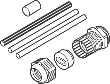 RAYCHEM - Kytkentäpakk rasiaan M25 - C25-21