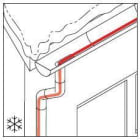 RAYCHEM - Lämpökaapeli itsesäätyvä - FROSTOP MUSTA 18W vesi/viemäri