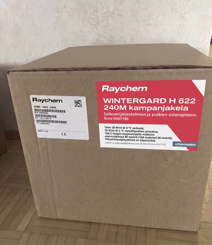 RAYCHEM - Lämmityskaapeli - WGRD-H622-kampanjakela