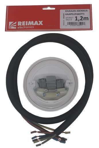REIMAX ELECTRONICS - Asennuskaapelisetti, kiuas - VSB 7x1,5 1,0m