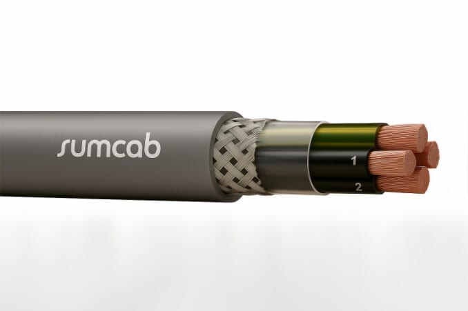 SUMCAB - Häiriösuoj. energiansiirtoketjuk. UL/CSA - Sumodrive 510C PUR 7G1,5 K500