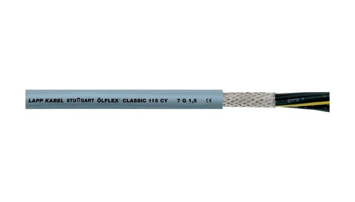 LAPP AUTOMAATIO - Häiriösuojattu ohjauskaapeli ÖLFLEX - CLASSIC 115 CY 5G0,5