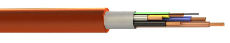 EUPEN - Asennuskaapeli FRHF - Pyrocontrol 7X2,5 RM 500V K500