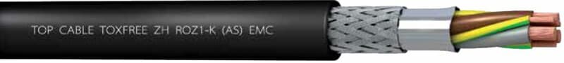 TOP CABLE - Virransyöt.kaap HF Cca Toxfree - R01Z1-K 4G2,5 EMC 0,6/1kV