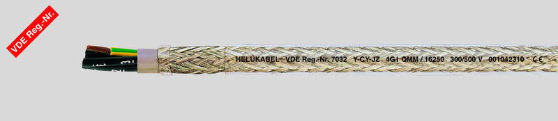 HELUKABEL - Häiriösuojattu ohjauskaapeli - Y-CY-OZ 2X1 K500