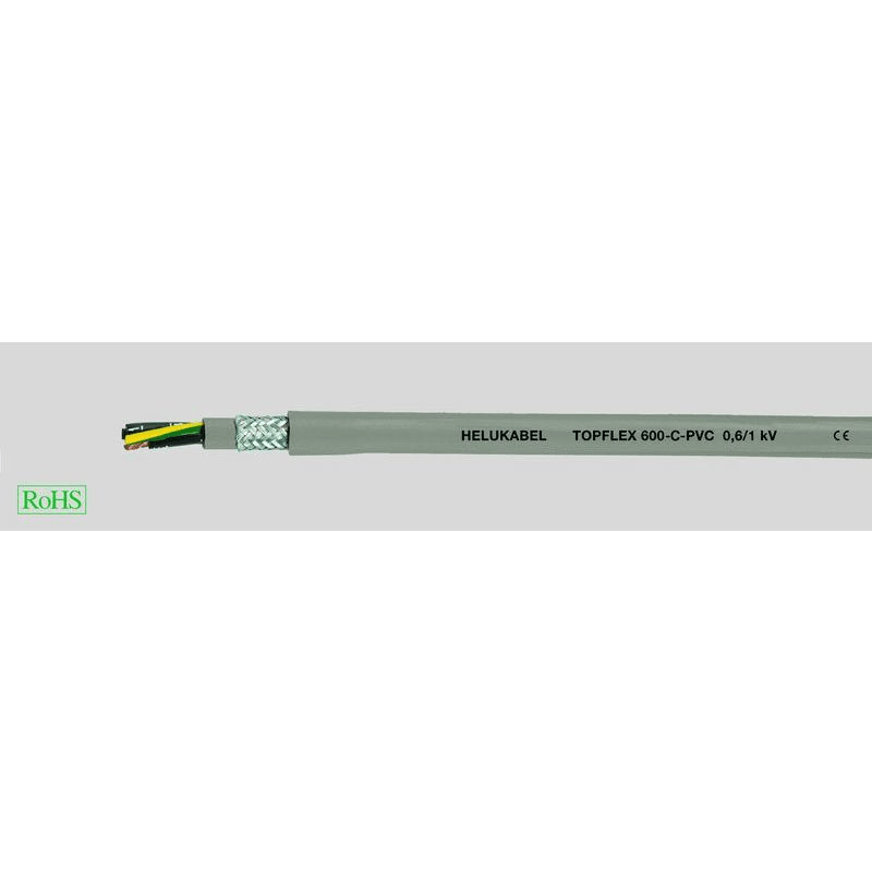 HELUKABEL - Robottikaapeli - TOPFLEX 600-C-PVC 4G1,5 K500