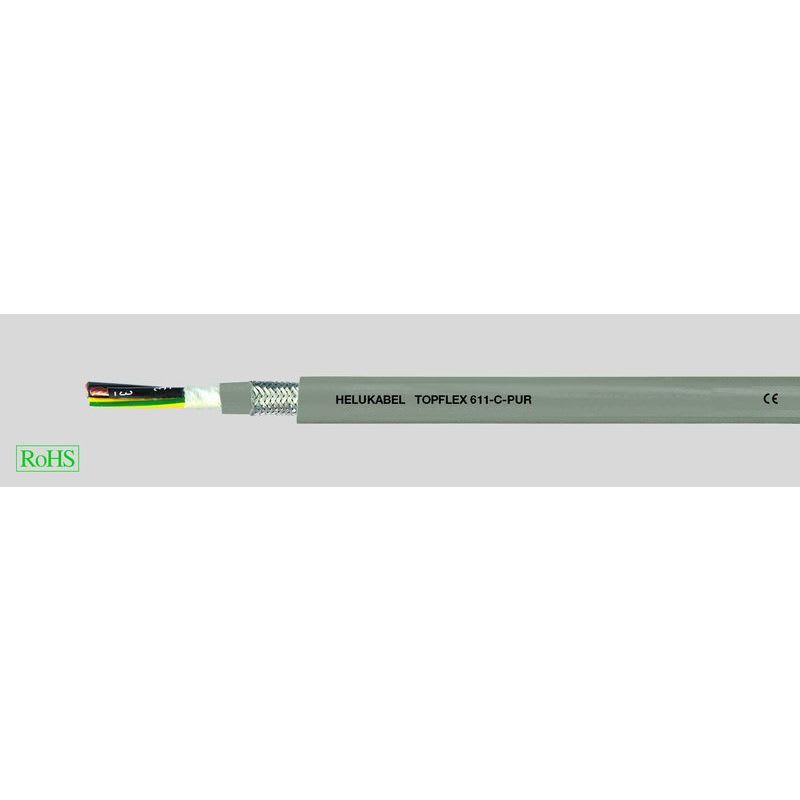 HELUKABEL - Robottikaapeli-HF - TOPFLEX 611-C-PUR 4G1,5 K500