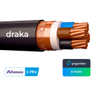DRAKA - Kuparivoimakaapeli-EMC Cca Prysmian - MCCMK-HF C-PRo 4x10/10 RM K500