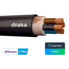 DRAKA - Kuparivoimakaapeli-HF Cca Prysmian - MCMK-HF C-PRo 4x10/10 RM K500