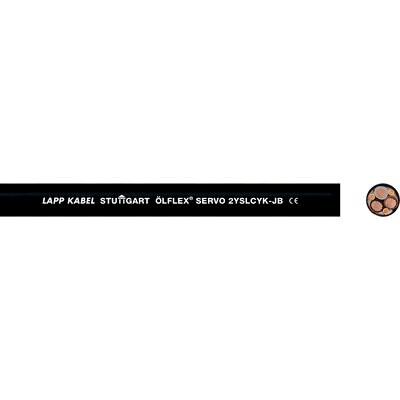 LAPP AUTOMAATIO - Ohjauskaapeli - SERVO 2YSLCYK-JB 3X50+3G10 BK