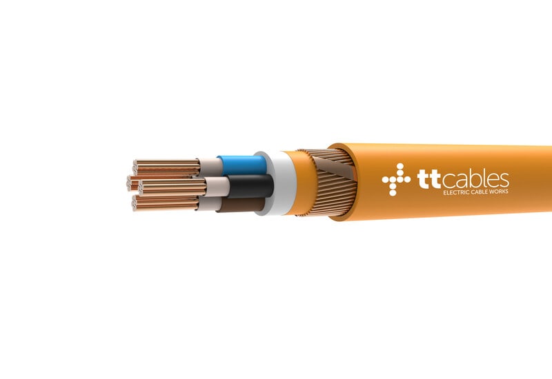 TT CABLES - Kuparivoimakaapeli-FRHF 1kV - FRHF 4x16/16 RM E90 K500