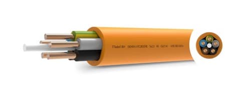 TT CABLES - Kuparivoimakaapeli-FRHF 0,6/1kV - NHXH-J 3x2,5 FRHF 180/E90 K500