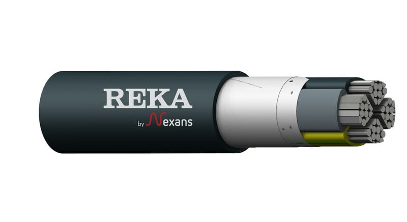 REKA - Alumiinivoimakaapeli - AXMK/PE LC 4x70 S PoweRex