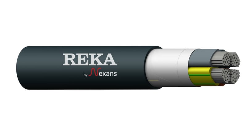 REKA - Alumiinivoimakaapeli - AXMK/PE LC 4x150 S PoweRex