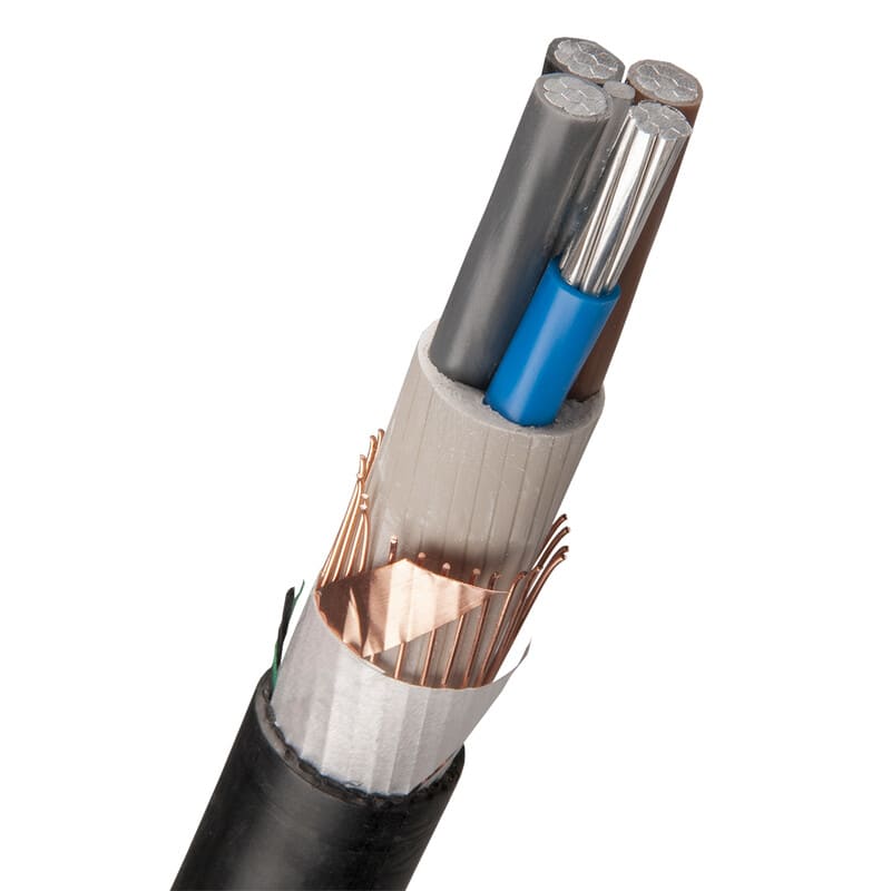 NEXANS - Alumiinivoimakaapeli-HF Nexans - AMCMK HF 4X35/16 K500 Dca