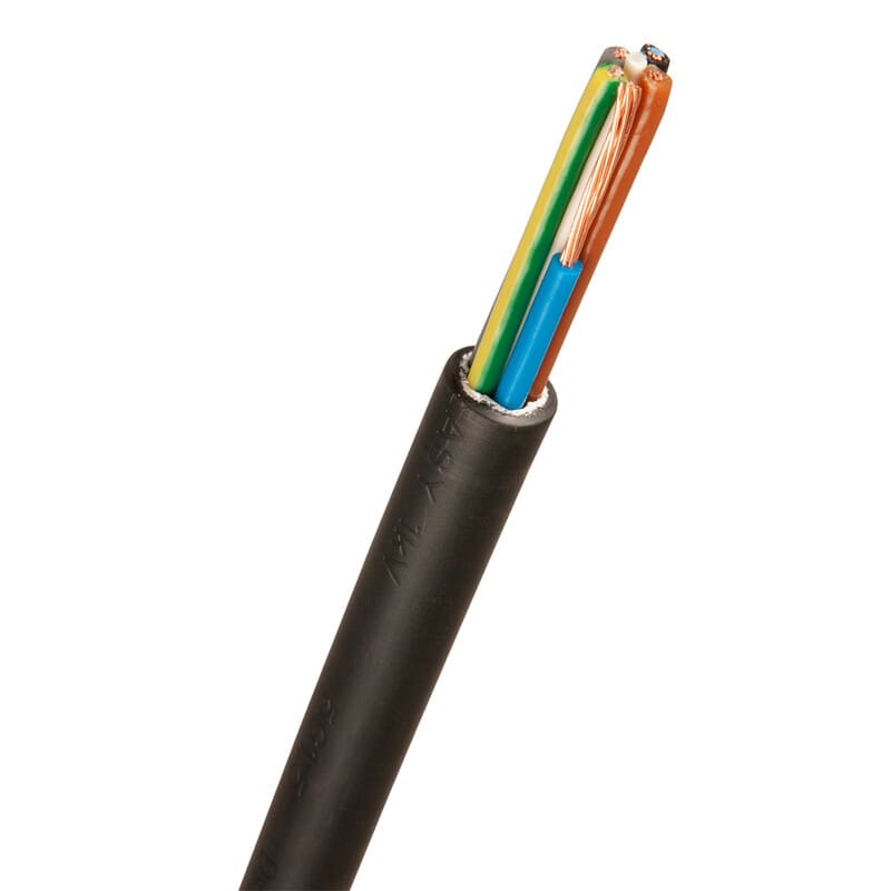 NEXANS - Kuparivoimakaapeli HF - FXQ EASY 1 kV 5G2,5 T500 Dca