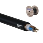 NKT SWEDEN - Kuparivoimakaapeli-HF - XCMK-HF 3X2,5/2,5 RE K500 Dca
