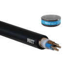 NKT SWEDEN - Kuparivoimakaapeli-HF NKT - XCMK-HF 4X2,5/2,5 RE R100 Dca