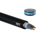 NKT SWEDEN - Kuparivoimakaapeli-HF NKT - XCMK-HF 4X2,5/2,5 RE R50 Dca