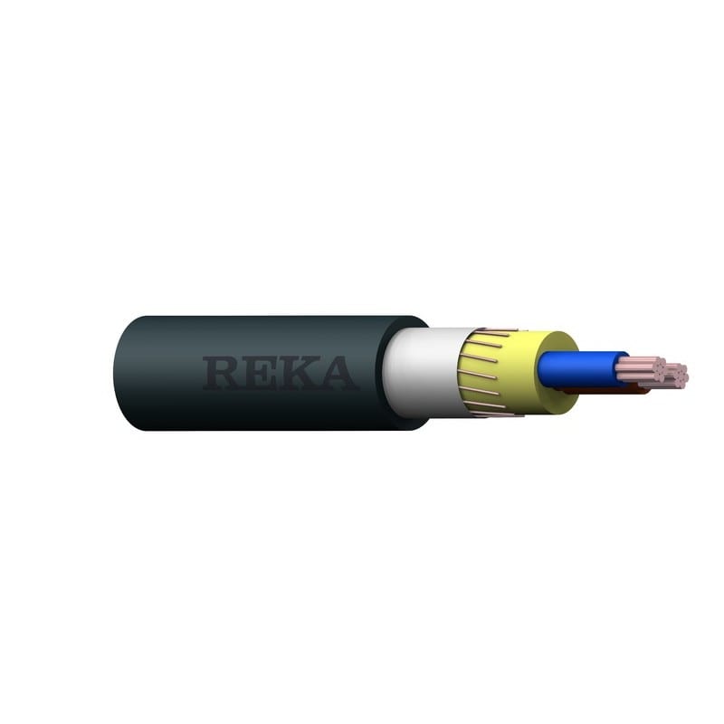 REKA - Kuparivoimakaapeli-HF - XCMK-HF 2x10/2,5 K1000 Dca
