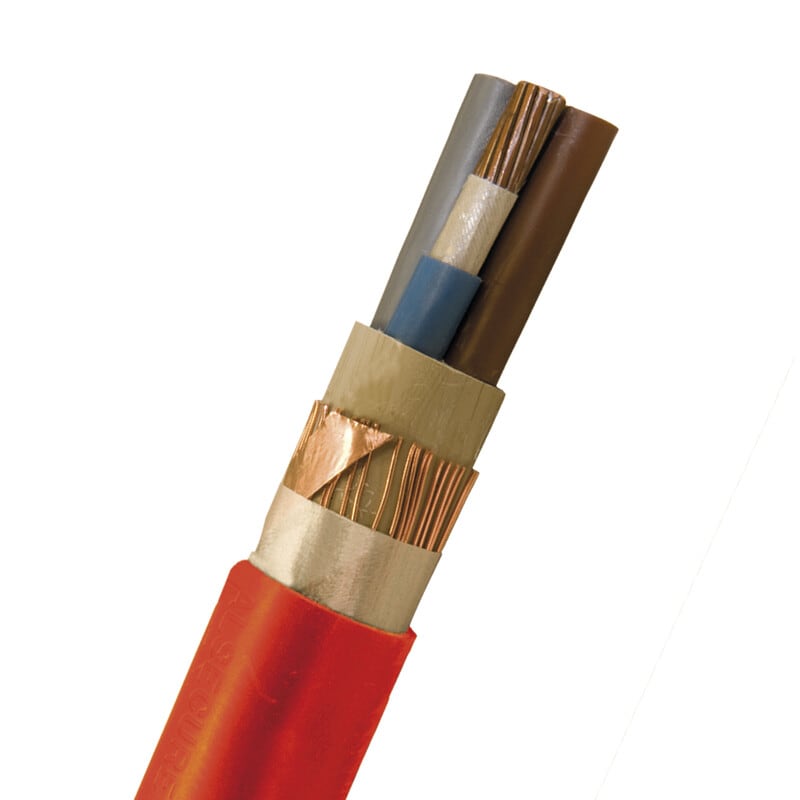 NEXANS - Kuparivoimakaapeli-FRHF 0,6/1kV - Alsecure Plus FRHF 4x16/16 K500