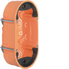 HAGER - Kojerasia TS Sensor - 2-os. litteä TS Sensor-pain.