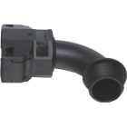 ANAMET - Kulmaliitin muovil. B23 IP65 - M25-B23-90 ANA-QUICK PROFI
