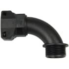 ANAMET - Kulmaliitin muovil. B23 IP65 - PG21-B23-90 ANA-QUICK PROFI