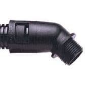 ADAPTAFLEX - Suojaletkuliitin 45 kulma - AL13/M16/45/BL