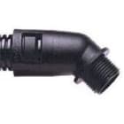 ADAPTAFLEX - Suojaletkuliitin 45 kulma - AL13/M16/45/BL