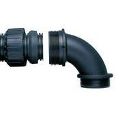 ADAPTAFLEX - Suojaletkuliitin 90 PG9 - ASF13/PG9/C90/BL MUS