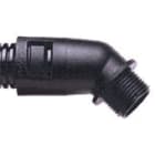 ADAPTAFLEX - Suojaletkuliitin 45 kulma - AL54/PG48/45/BL