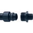 ADAPTAFLEX - Suojaletkuliitin suora PG9 - ASF10/PG9/A/BL MUS