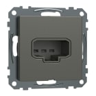 SCHNEIDER ELECTRIC - Valaisinpistorasia Exxact - DCL-valaisinpr seinä UAJ ANT