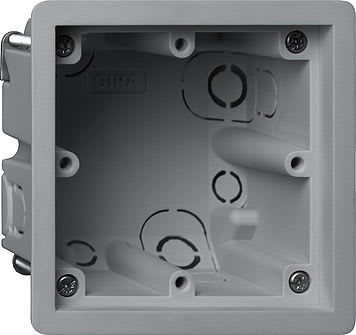 GIRA - Flat asennusrasia E22 1 os. - Kojerasia GIRA E22 FLAT