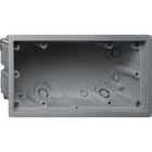 GIRA - Flat asennusrasia E22 2 os. - Kojerasia GIRA E22 FLAT