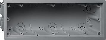 GIRA - Flat asennusrasia E22 3 os. - Kojerasia GIRA E22 FLAT