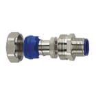 HELLERMANNTYTON - Suojaletkuliitin metalli HelaG - LTS20-FMC-M20 SUORA MS M20