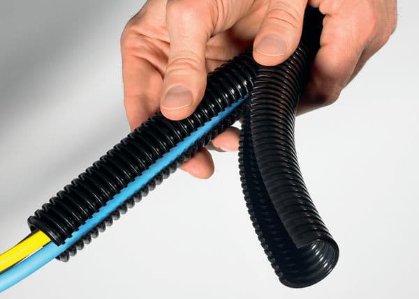 HELLERMANNTYTON - Suojaletku muovi - HG-DC21 21,2/13,9MM MUS 50M