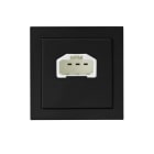 ABB - DCL seinä,85x85mm Impressivo - AKK6-81 valaisinpistorasia ant