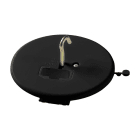 ABB - Valaisinpistorasia - DCL ripustuskansi, uppo musta