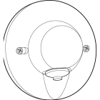 SCHNEIDER ELECTRIC - Rasiakansi Multifix - RLK40 KIINNIV 78 KORKEA IP44