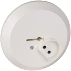 SCHNEIDER ELECTRIC - Valaisinpistorasia Luminaire - 2-NAPAINEN UPPO/PINTA