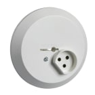 SCHNEIDER ELECTRIC - Valaisinpistorasia Luminaire - 3-NAPAINEN UPPO/PINTA