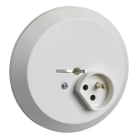 SCHNEIDER ELECTRIC - Valaisinpistorasia Artic - 2-NAP+MAAD LISÄL UPPO/PINTA