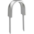LETTI - Lyöntikiinnike Letti - 25-2B/30P 25mm valkoinen